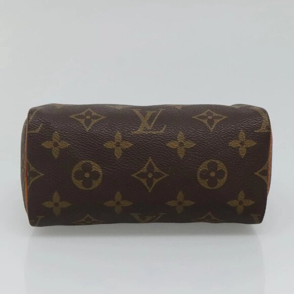 LOUIS VUITTON Monogram Mini Speedy Hand Bag M41534 LV Auth hk2286 - Picture 10 of 13